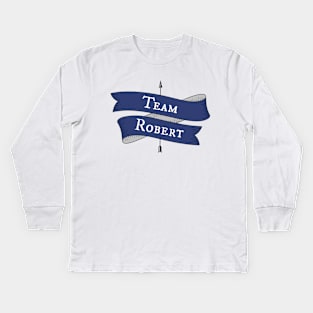 Team Robert Kids Long Sleeve T-Shirt